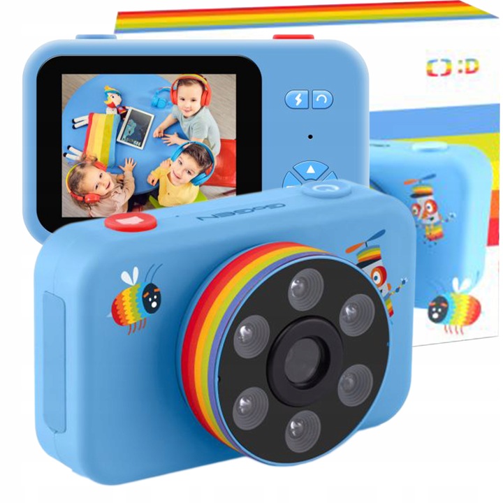 Fotoaparát pre deti GOGEN DeckoFotob Modrý LACNÉ