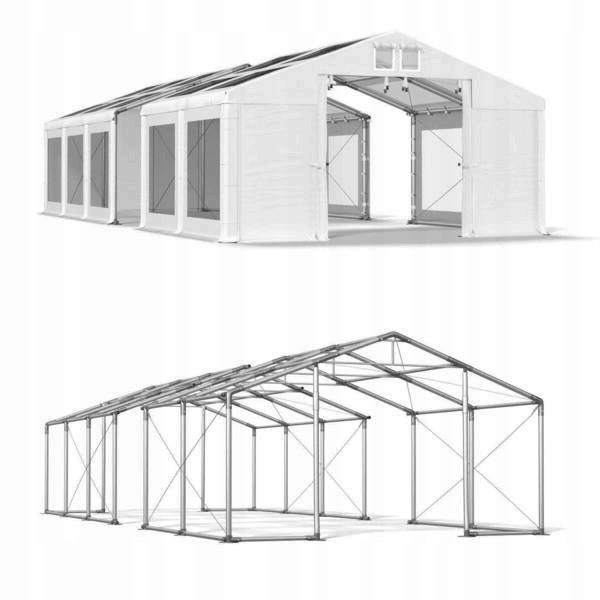 Garážový stan 4x13 m Party DAS 580 WP