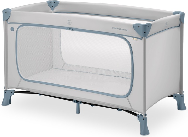 Hauck Cestovní postýlka Dream N Play Plus Dusty Blue