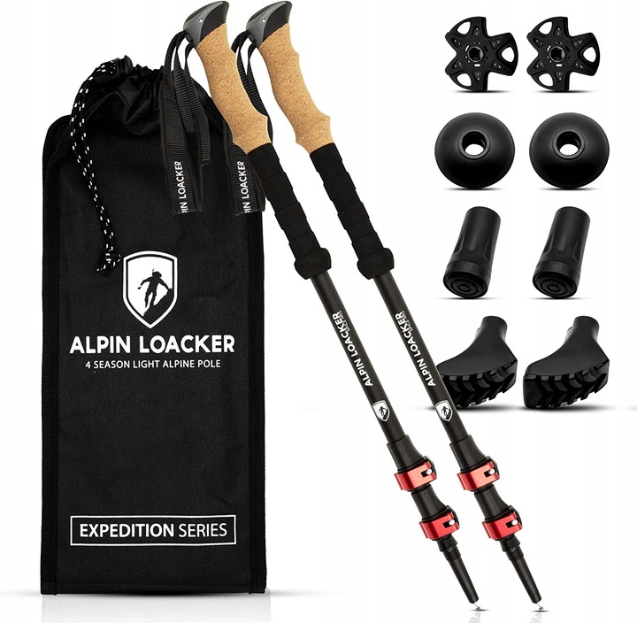 Hliníkové turistické a trekingové palice Alpin Loacker Expedition