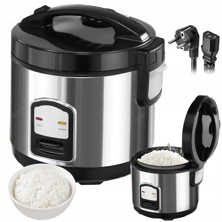 HRNIEC NA VARENIE RYŽE A ZELENINY RYŽOVAR 2 L ELEKTRICKÝ PARNÝ HRNIEC RICE COOKER