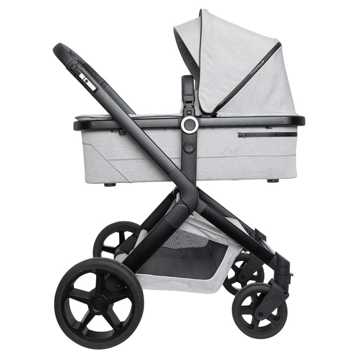 Kombinovaný kočík NEXT Soft grey melange VÝPREDAJ