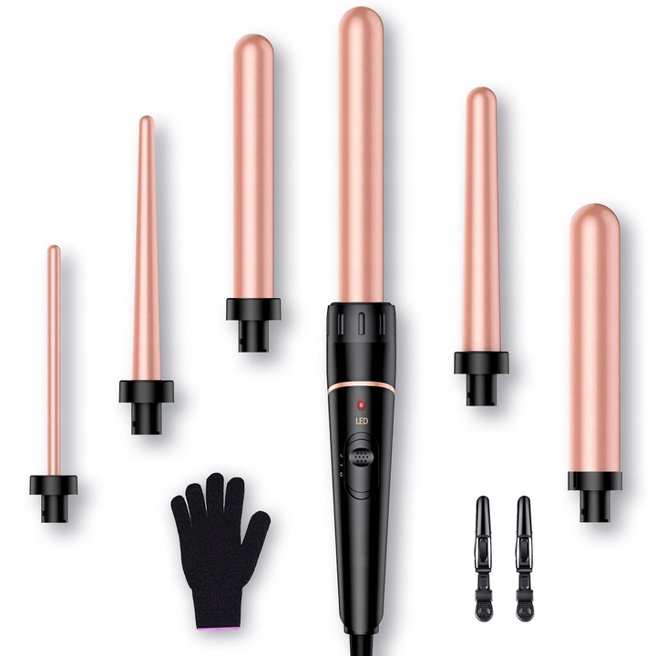 Kónická kulma na vlasy Bestope 6v1