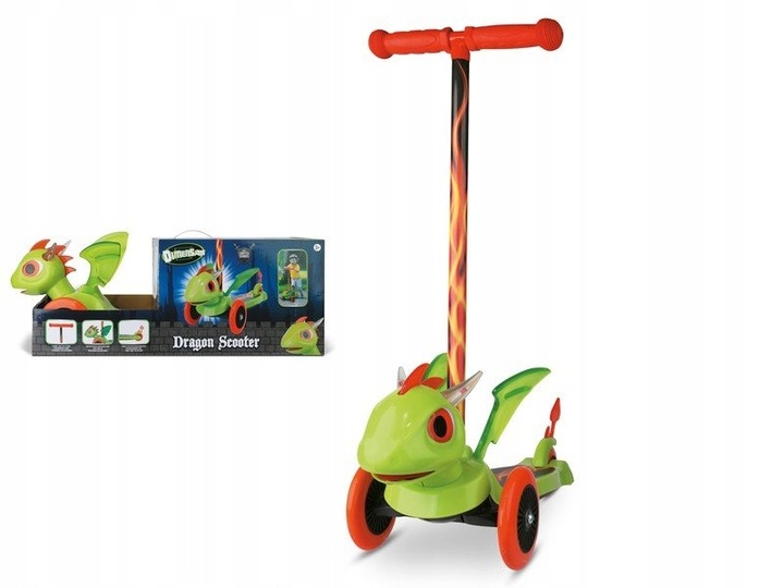 Kolobežka MONDO 25588 DRAGON 3D SCOOTER LACNÉ
