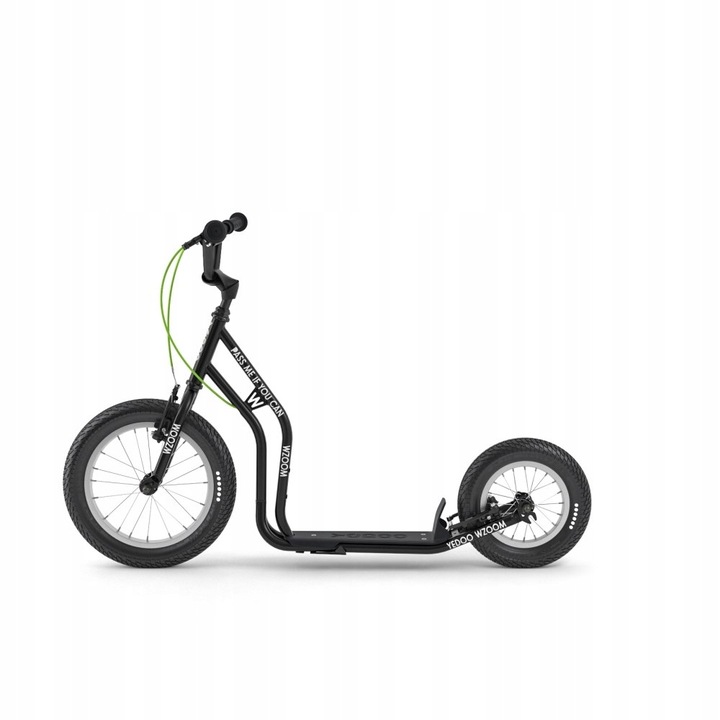 Kolobežka Yedoo Wzoom Y30 16/12" - Farba čierna LACNÉ