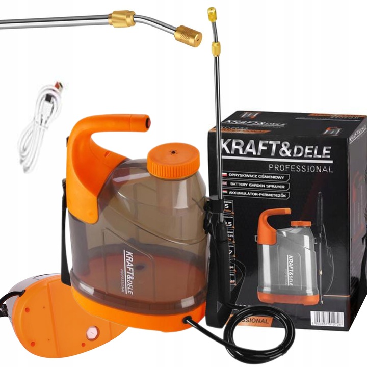 KRAFT&DELE AKUMULÁTOROVÝ ZÁHRADNÝ POSTREKOVAČ 5L 4,5bar KD2035