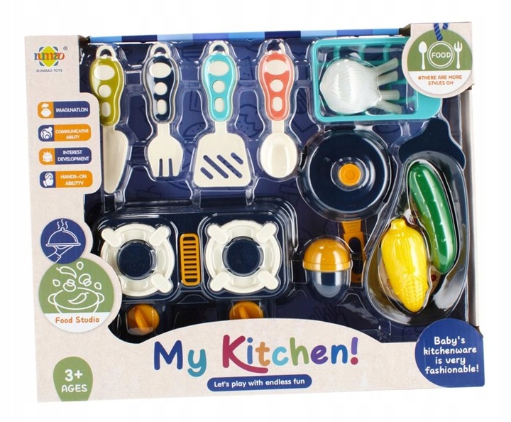 KUCHYNSKÝ SET S SPORÁKOM. MEGA CREATIVE 481659