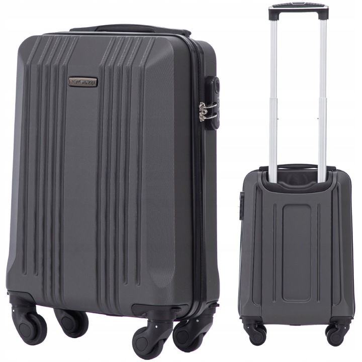 Kufor cestovný malý Kabínový XS WINGS Príručná batožina odnímateľné 4 kolieska