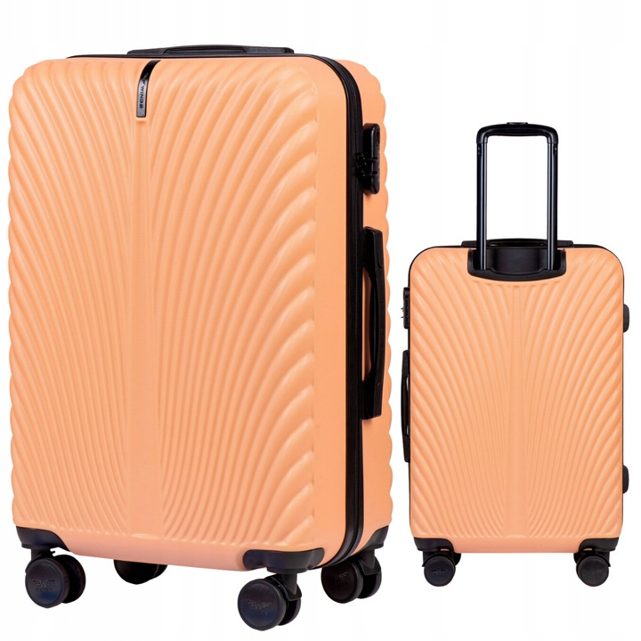 Kufor cestovný stredný WINGS z ABS XL batožina do lietadla 4 kolieska