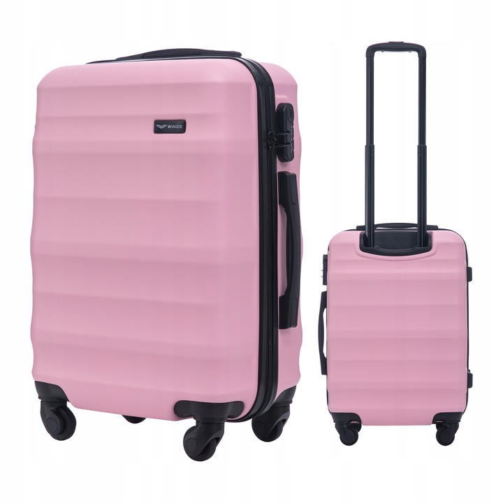 Kufor do lietadla s 4 kolieskami, príručná batožina z ABS WINGS