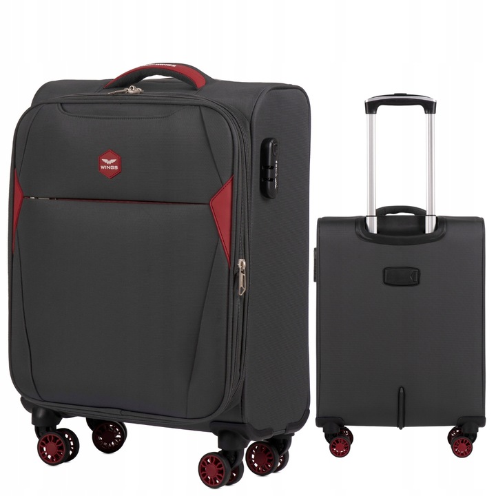 KUFOR Kabínový Príručná batožina do lietadla MÄKKÝ 55x40x20 WINGS