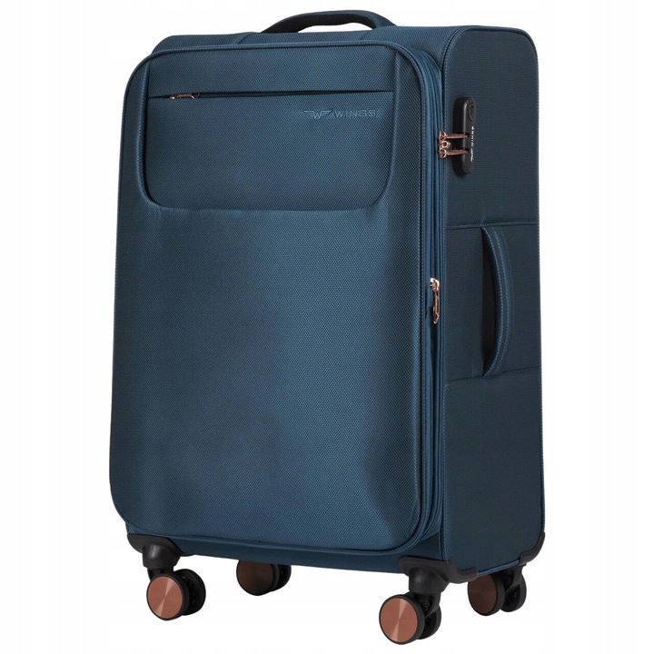 Kufor mäkký stredný WINGS TERN Wings 24" TEAL cestovná batožina registrovaná