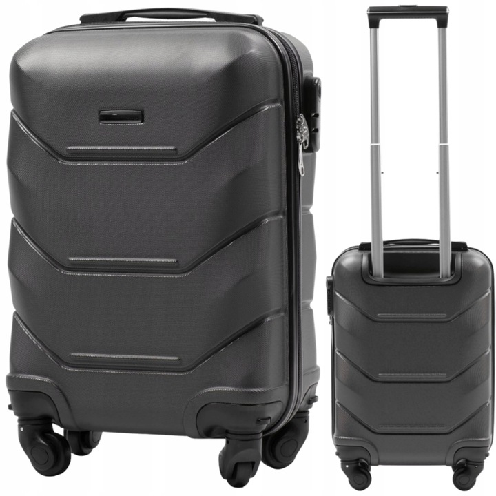 Kufor malý cestovný na 4 kolieskach, príručná batožina do kabíny z ABS UNLIMITED