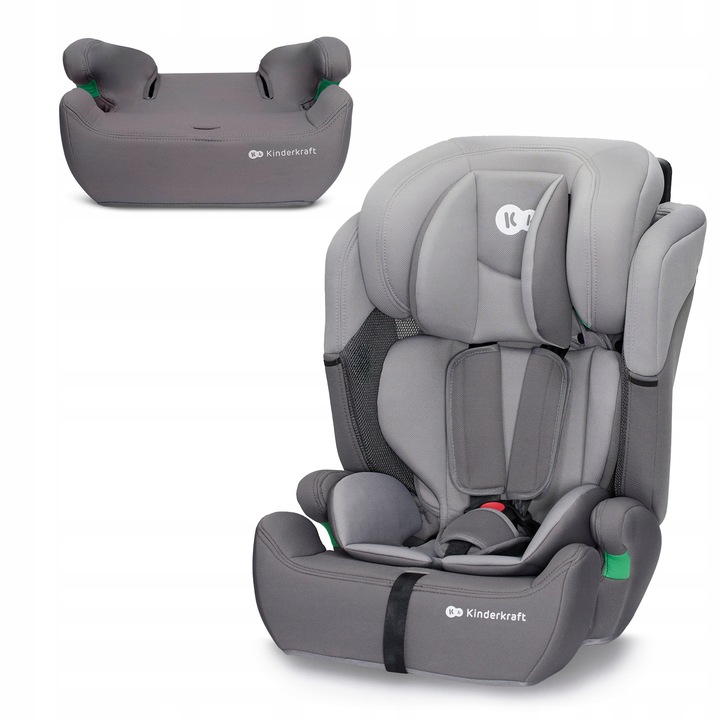 Kinderkraft Autosedačka 76-150 cm 9-36 kg COMFORT UP I-SIZE šedá