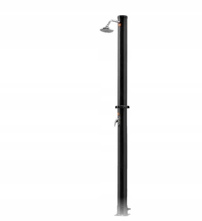 Kolumnový solárny sprchovací kút 18 l, záhradná ohriata voda, 218 cm