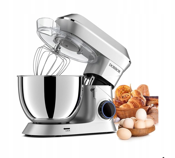Kuchynský robot Dobbor SM-1553 1500 W strieborný/sivý