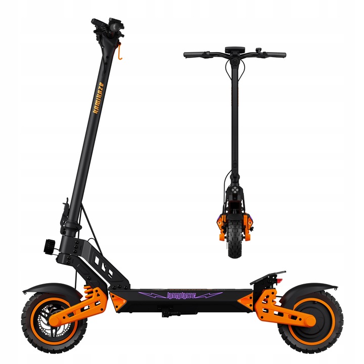 K1 Lite Kamikaze - Kolobežka 800 W, akumulátor 13.5 Ah 48 V, kolesá 10"