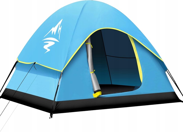 KEMPINGOVÝ STAN 1-2 OSOBNÝ GLADTOP MODRÝ 210X190X130