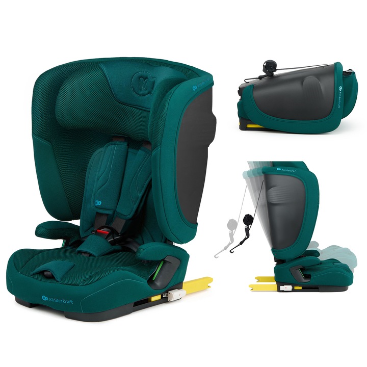 Kinderkraft Autosedačka ISOFIX 76-150 cm 9-36 kg FIX2GO i-Size