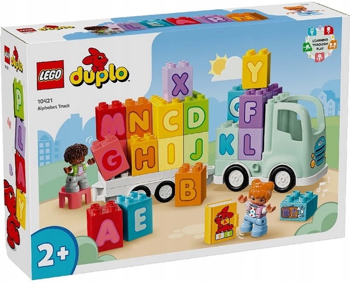 Kocky LEGO DUPLO 10421 Nákladné auto s abecedou najlacnejšie