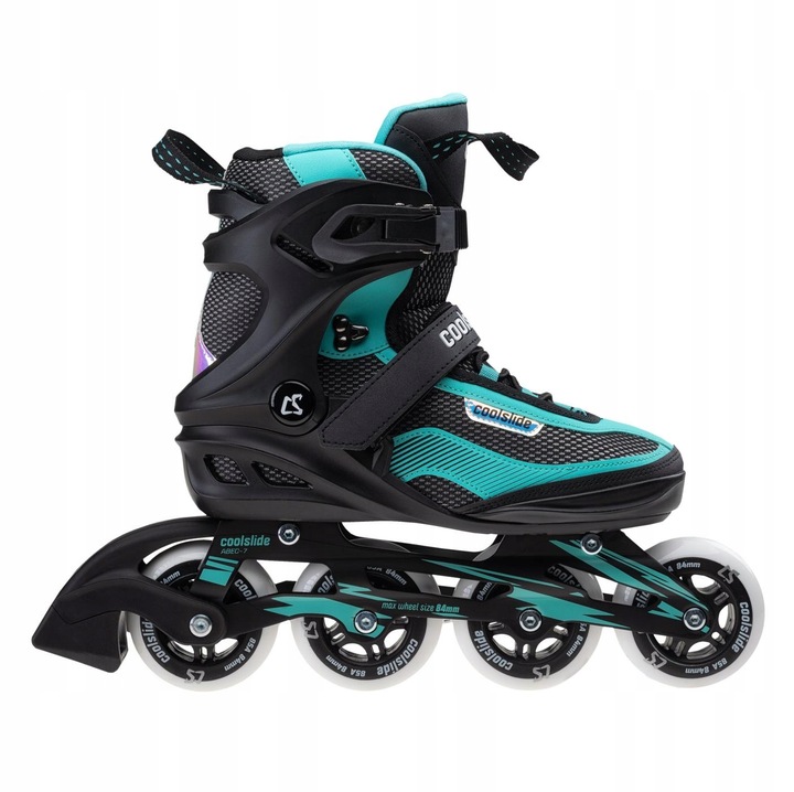 KOLIESKOVÉ KORČULE DÁMSKE KOLIESKOVÉ KORČULE COOLSLIDE ABEC-9 veľ