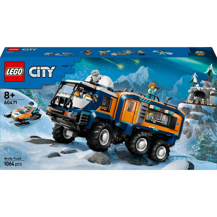 Kocky LEGO City 60471 Nákladné auto z laboratória arktickej objaviteľky VÝPREDAJ