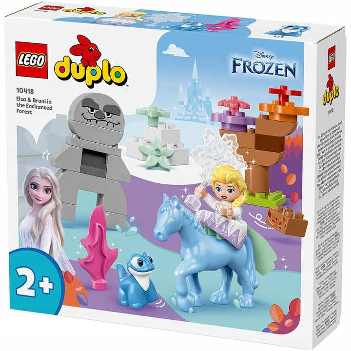 Kocky LEGO DUPLO 10418 Elza a Bruni v Začarovanom lese KLOCKI AKCIA