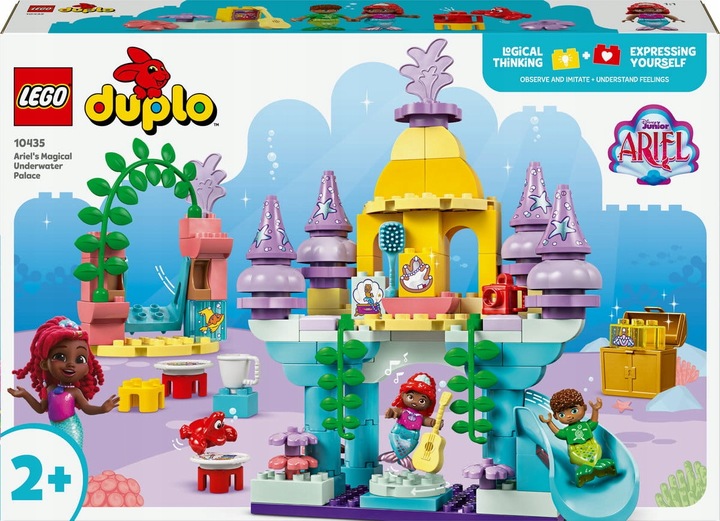 Kocky LEGO DUPLO 10435 Magický podmorský palác Arielki