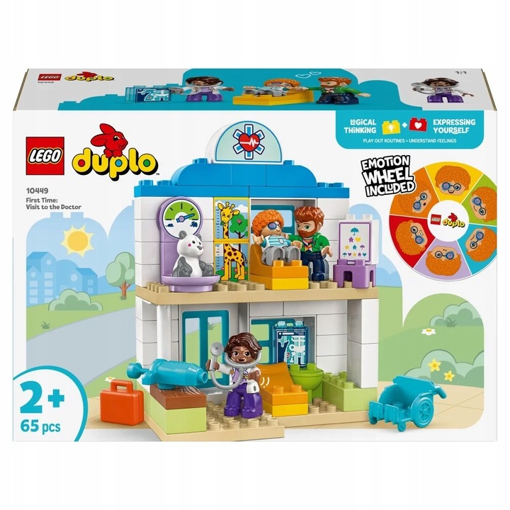 Kocky LEGO DUPLO 10449 Prvýkrát: Návšteva u lekára VÝPREDAJ