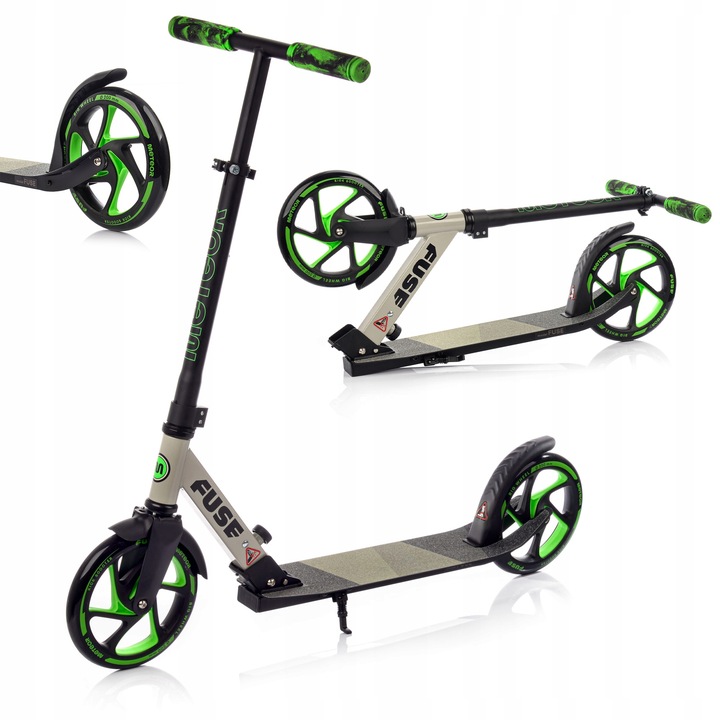 KOLOBEŽKA DVOJKOLESOVÁ NASTAVITEĽNÁ METEOR FUSE SKLADACIA STOJAN BRZDA NOŽNÁ