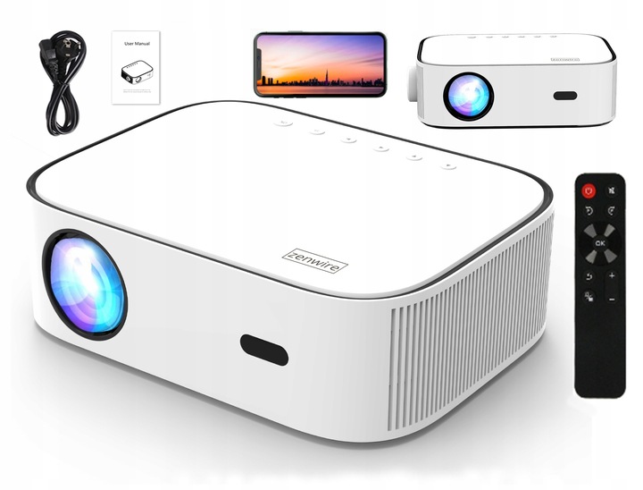 LED projektor Zenwire YG550 biely