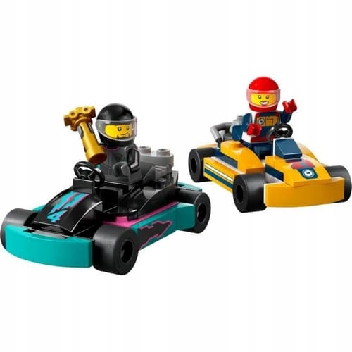 LEGO City 60400 Motokáry s vodičmi