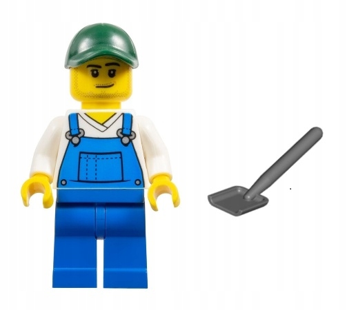 LEGO City Figúrka Farmár Minifigúrka cty1761 NOVÁ + DARČEK !