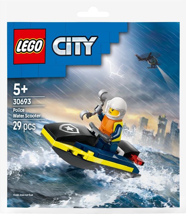LEGO CITY Policajný vodný skúter 30693 LEGO