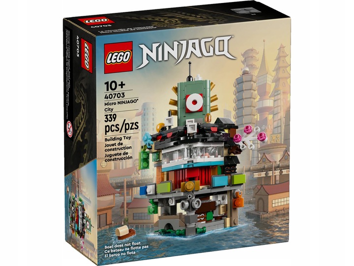 LEGO Ninjago Mikro-mesto NINJAGO 40703 LACNÉ