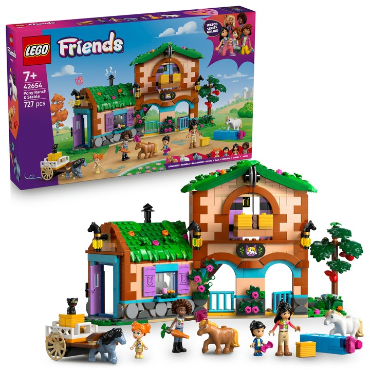 LEGO Friends Ranč poníkov a stajňa 42654 LACNÉ
