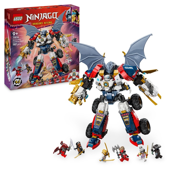 LEGO NINJAGO 71834 Zaneov ultrakombo robot