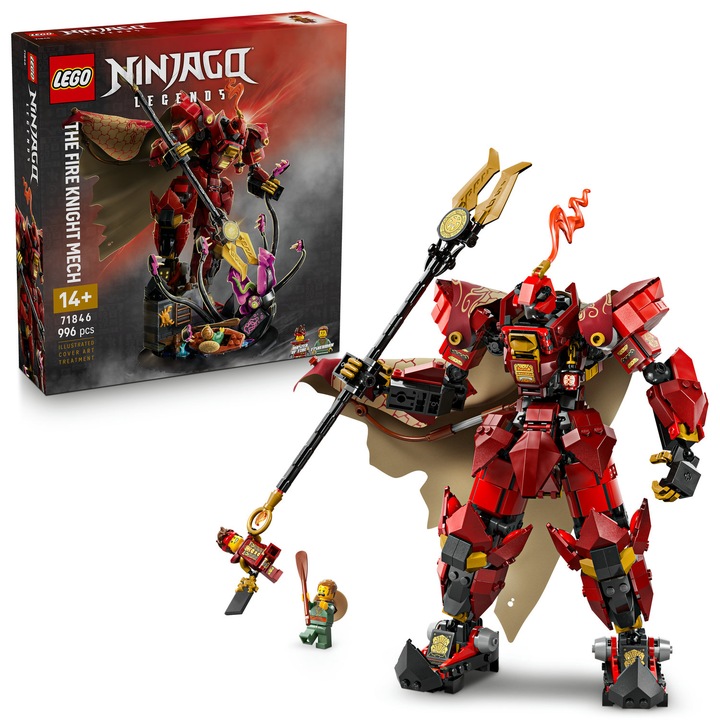 LEGO NINJAGO 71846 Robot Ohnivého rytiera