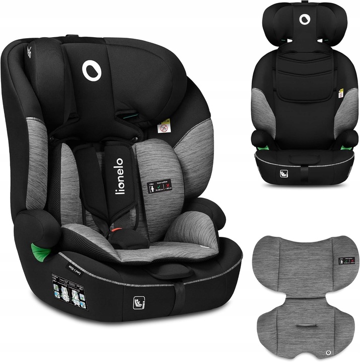 LIONELO LEVI I-SIZE, sedadlo 9-36 kg