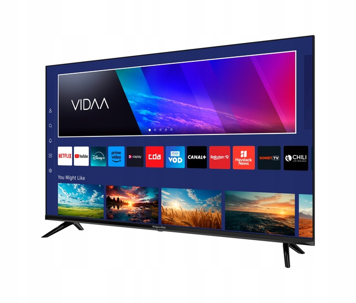 LED televízor Kruger&Matz KM0240FHD-V2 40" Full HD čierny