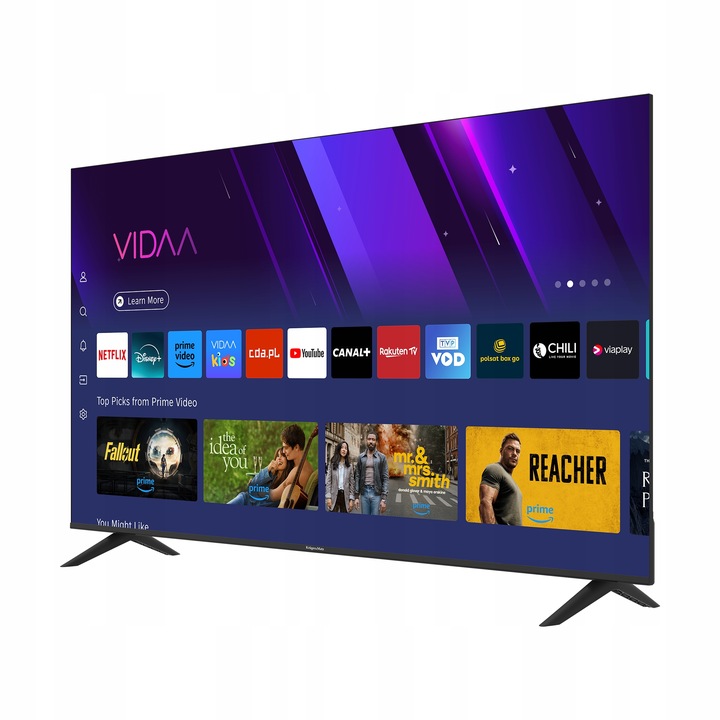 LED televízor Kruger&Matz KM0255UHD-V2 55" Full HD čierny