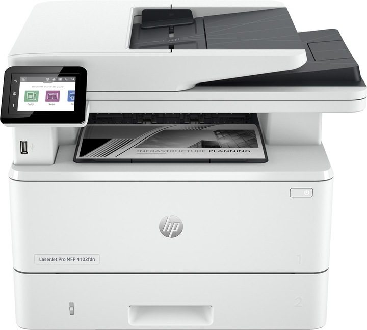 Laserová multifunkčná tlačiareň (čiernobiela) HP LaserJet Pro 4102fdn