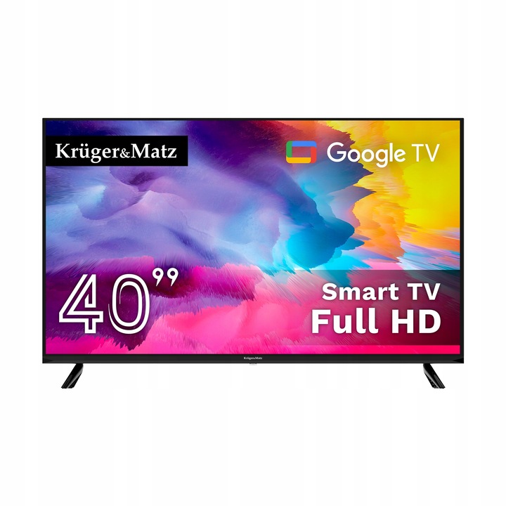 LED televízor Kruger&matz KM0240FHD-SA Google TV 40" Full HD čierny