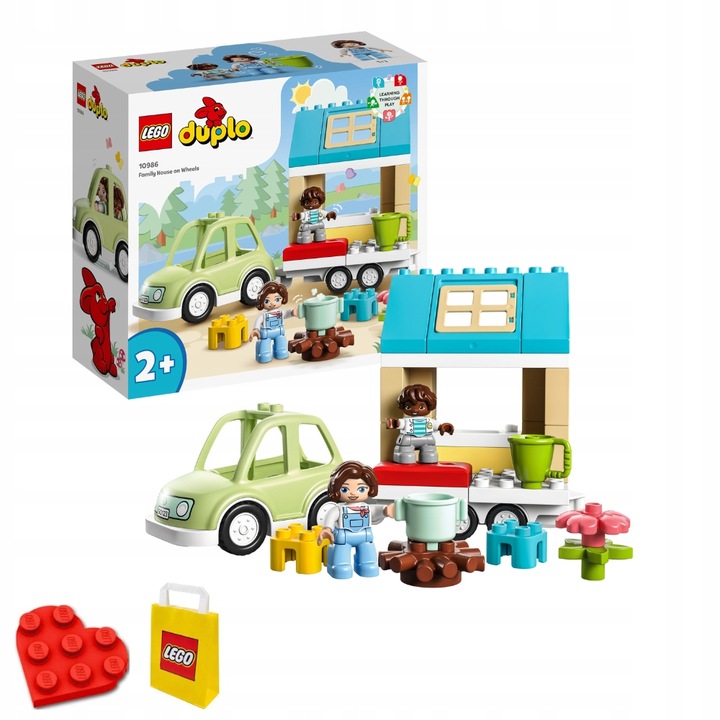 LEGO Duplo 10986 LEGO Rodinný dom na kolieskach