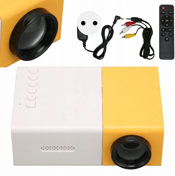 LED projektor YG300 biely