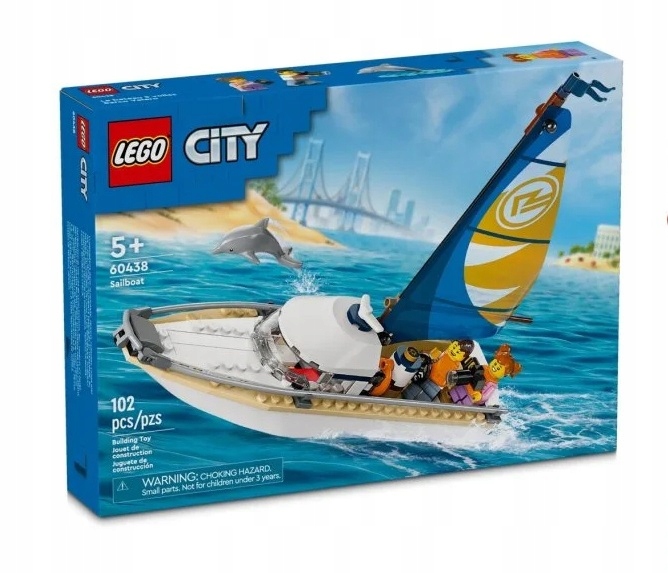 LEGO 60438 City Plachetnica