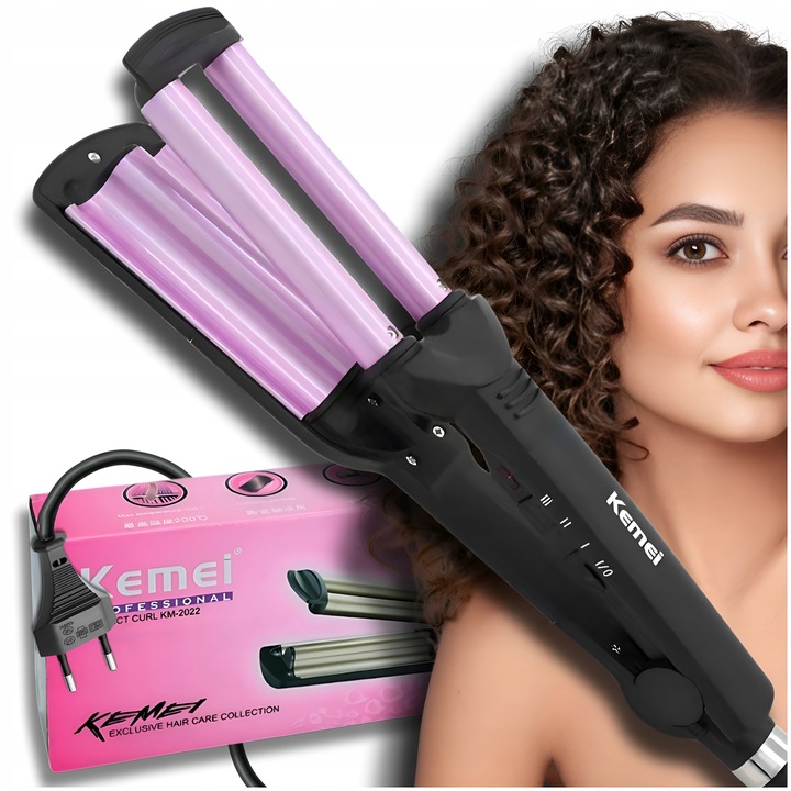 Multifunkčná kulma na vlasy Kemei Kemei-2022