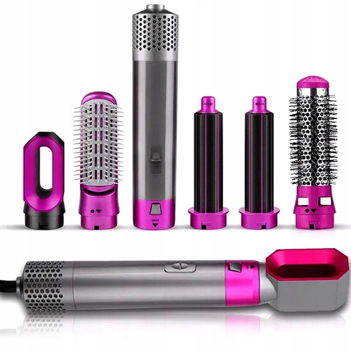 Multifunkčná kulma 5v1 SUŠIČ VLASOV ŽEHLIČKA KULMA KEFA