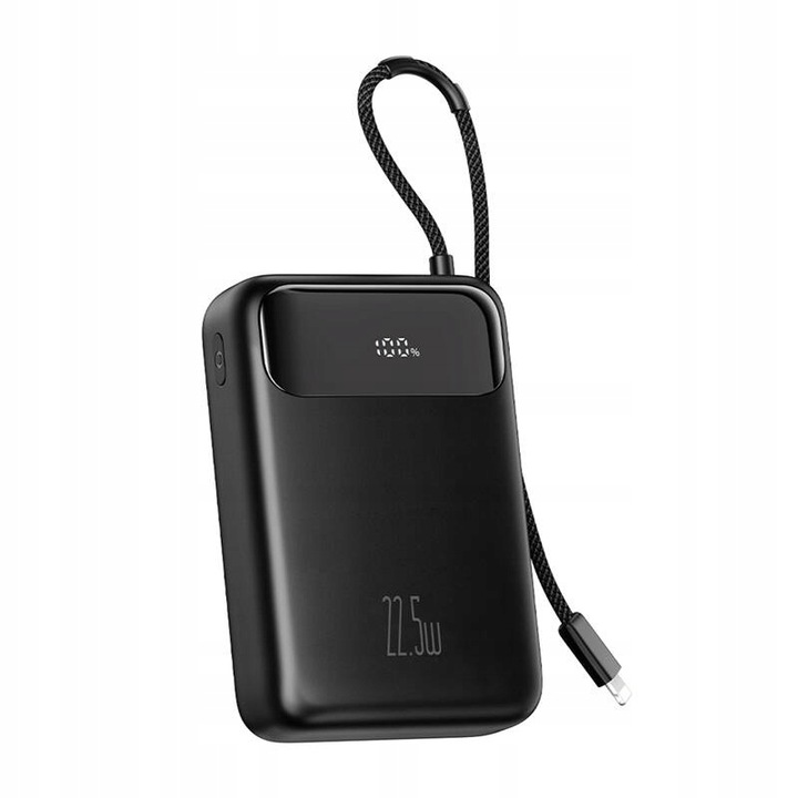 MCDODO POWERBANKA 20000MAH S USB-C DISPLEJOM 22,5W + LIGHTNING KÁBEL