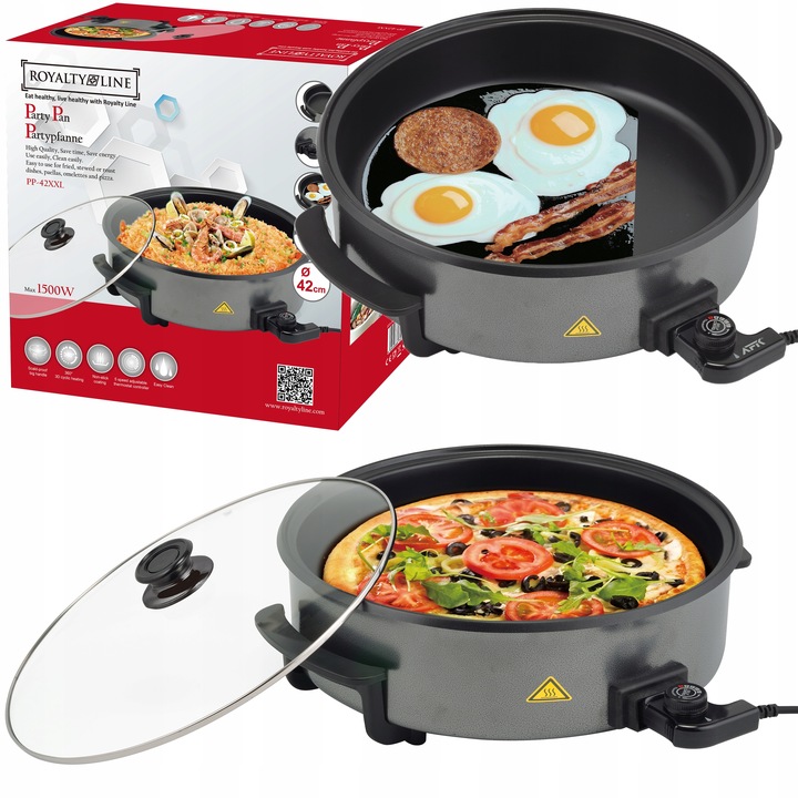 Multifunkčné hrnce a elektrické Panvica Elektrická párty panvica XXL